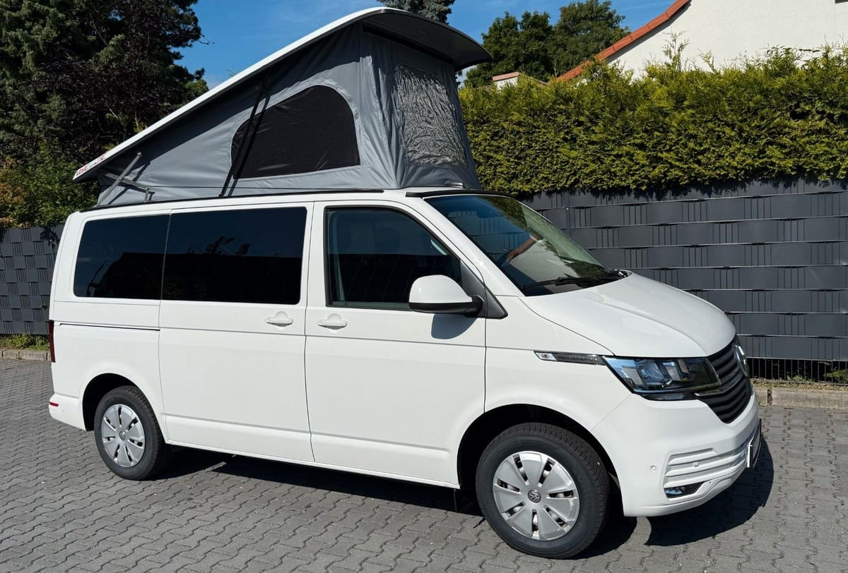 Volkswagen T6.1 PANAMERICANA LEDER AUFSTELLDACH MULTIVAN foto 6