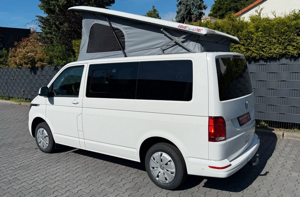 Volkswagen T6.1 PANAMERICANA LEDER AUFSTELLDACH MULTIVAN foto 7