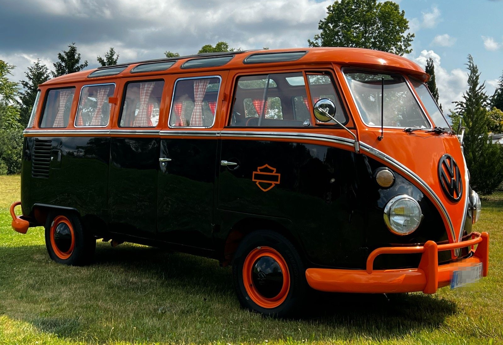 Volkswagen T1 SAMBA SAFARI *RESTAURIERT*HARLEY-DAVIDSON* foto 5