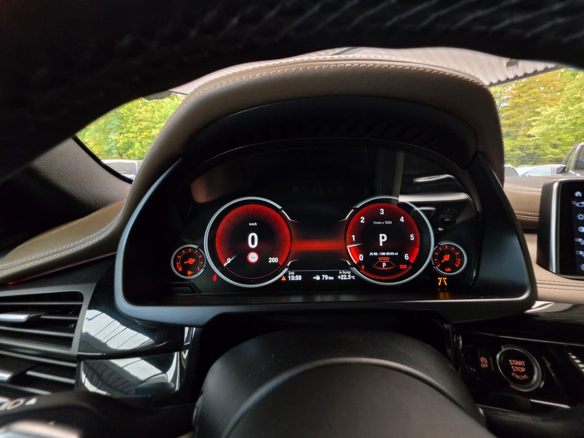BMW X6 M50d Individual Head-Up/Soft-Close/LEDER/20" foto 25