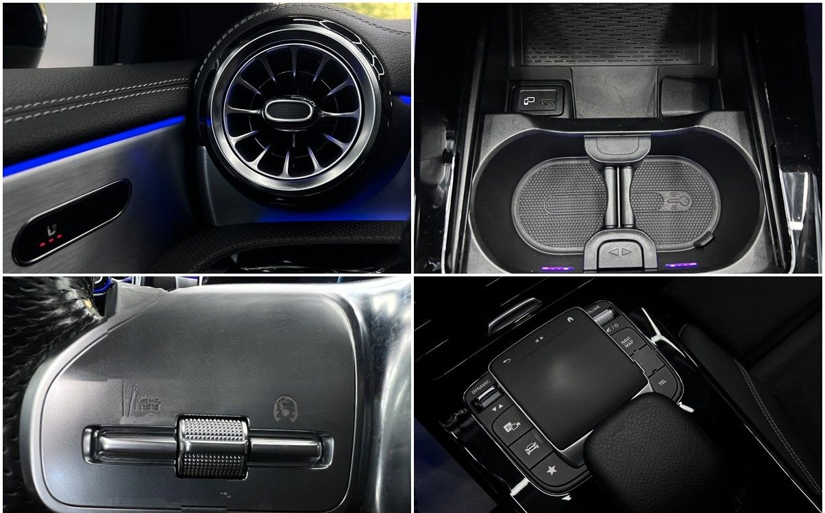Mercedes-Benz A 180 7G AMG NIGHT LED NAV+CARPLY DAB R-KAM AMBT foto 14