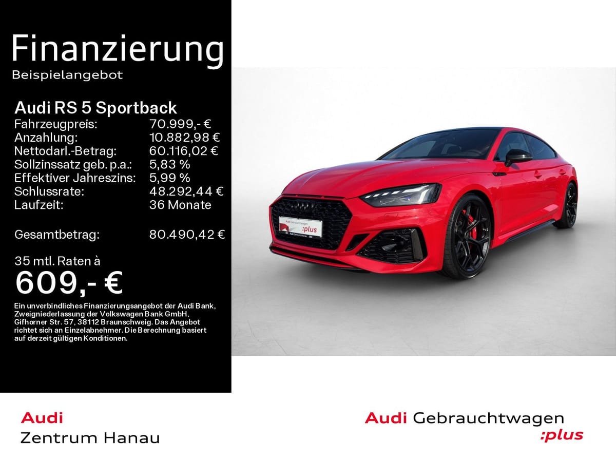 Audi RS5 Sportback COMPETITION *MATRIX*PANO*290KM/H*