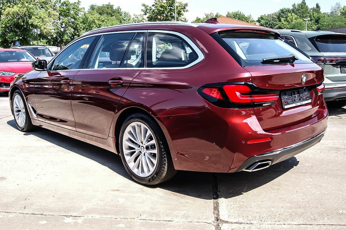 BMW 530 d Touring H&K SOUND PANORAMA AVENTURINROT 3 foto 5