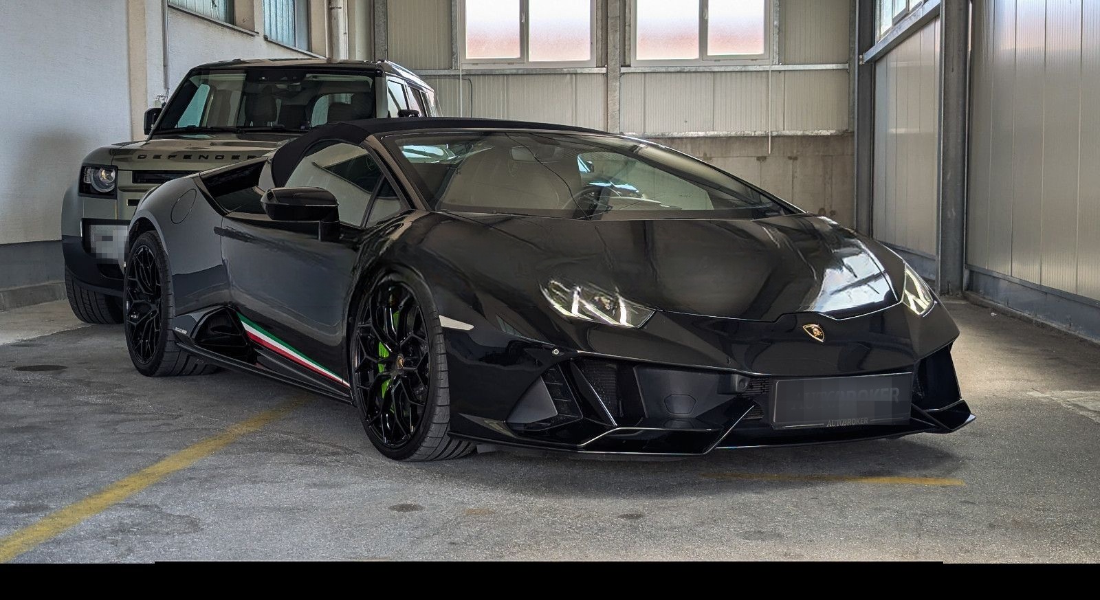 Lamborghini Huracán EVO AWD NERRO Spyder AWD Vollausstattung foto 3