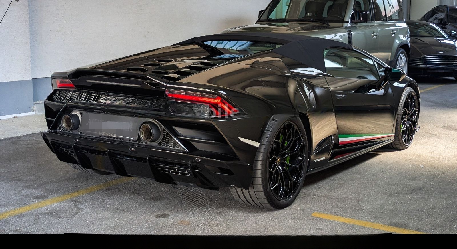 Lamborghini Huracán EVO AWD NERRO Spyder AWD Vollausstattung foto 5