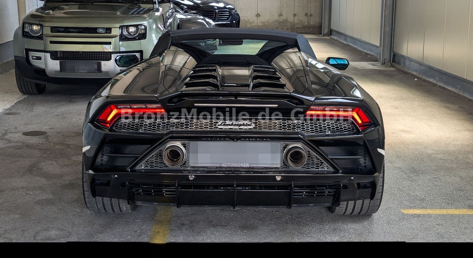 Lamborghini Huracán EVO AWD NERRO Spyder AWD Vollausstattung foto 6