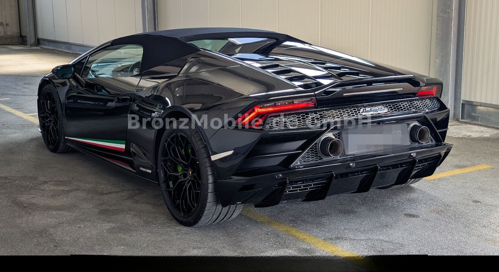 Lamborghini Huracán EVO AWD NERRO Spyder AWD Vollausstattung foto 7
