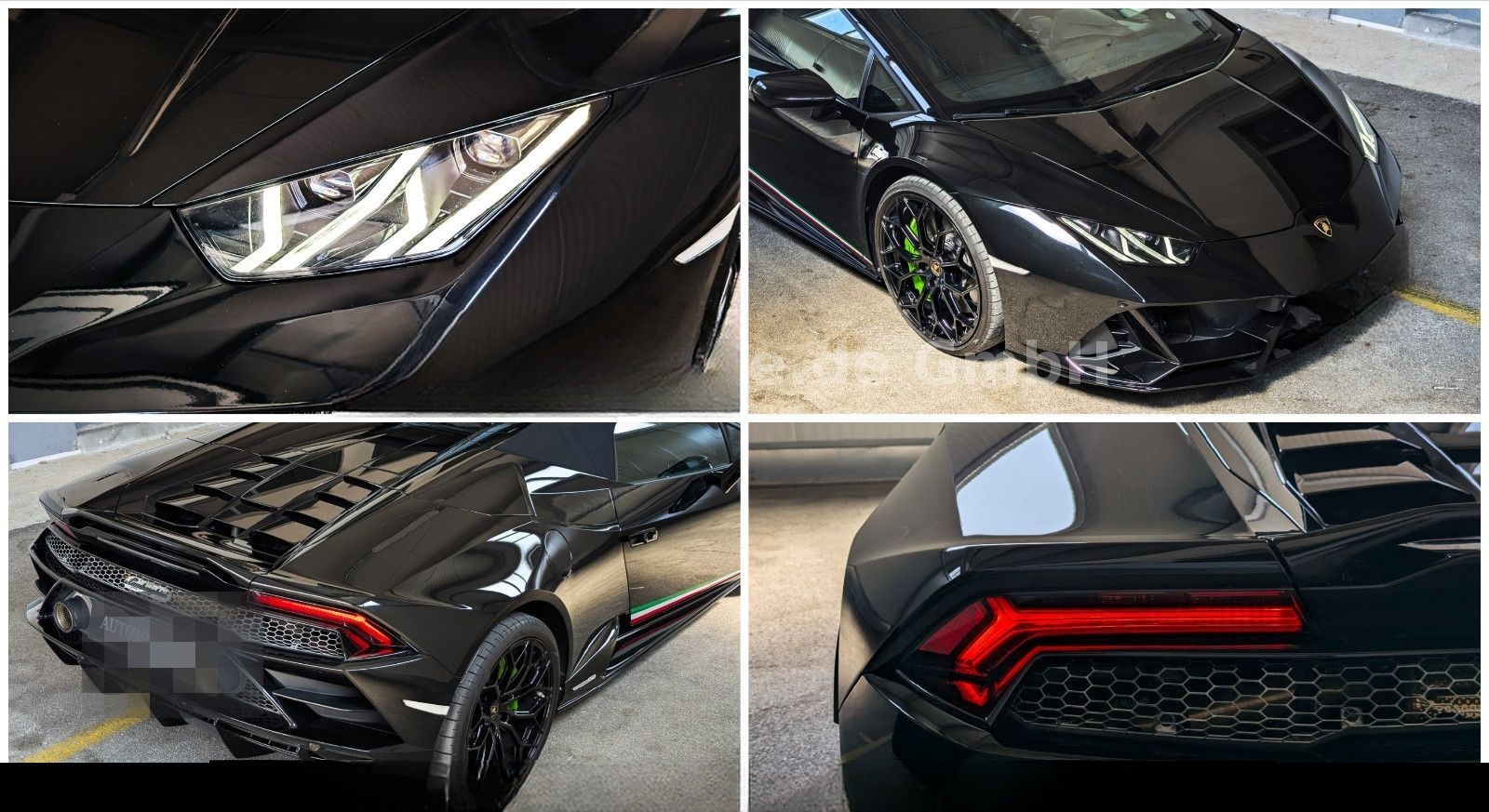 Lamborghini Huracán EVO AWD NERRO Spyder AWD Vollausstattung foto 9