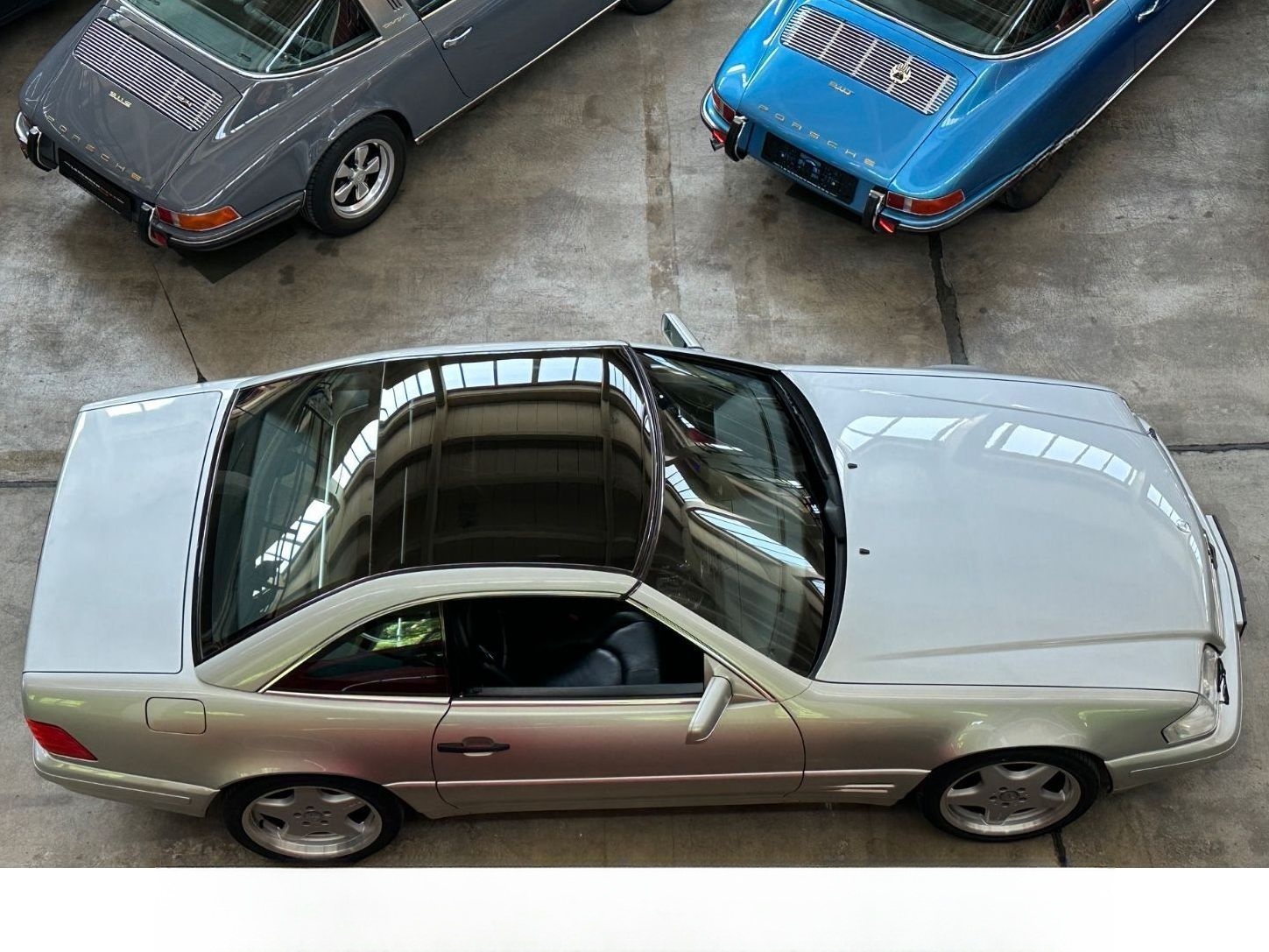 Mercedes-Benz SL500 R129 PANORAMA GLASDACH AMG18" ADS 245 BRD foto 2