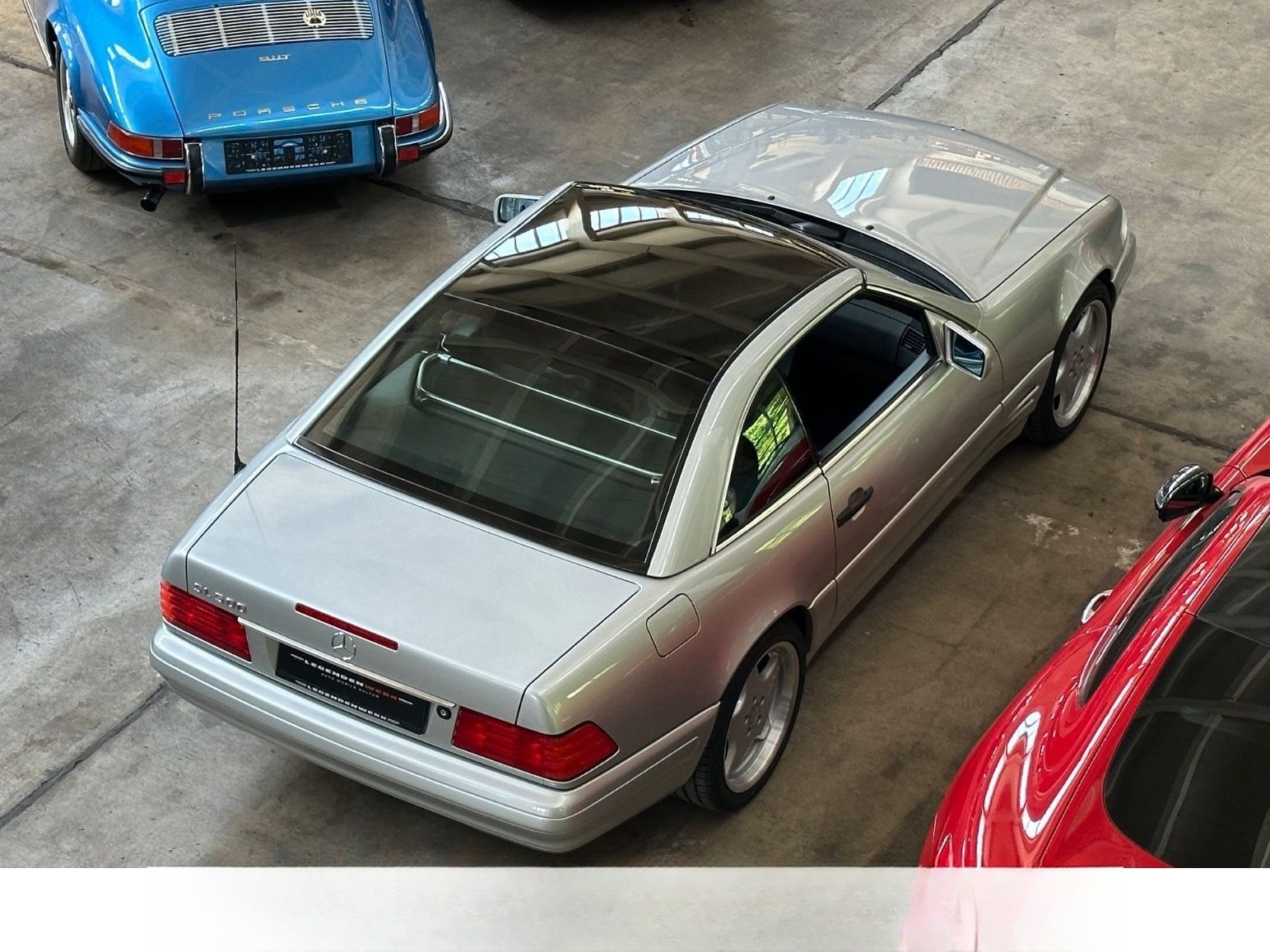 Mercedes-Benz SL500 R129 PANORAMA GLASDACH AMG18" ADS 245 BRD foto 3