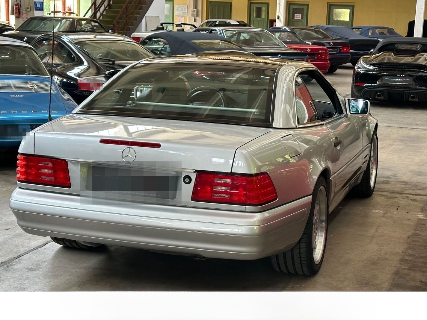 Mercedes-Benz SL500 R129 PANORAMA GLASDACH AMG18" ADS 245 BRD foto 5