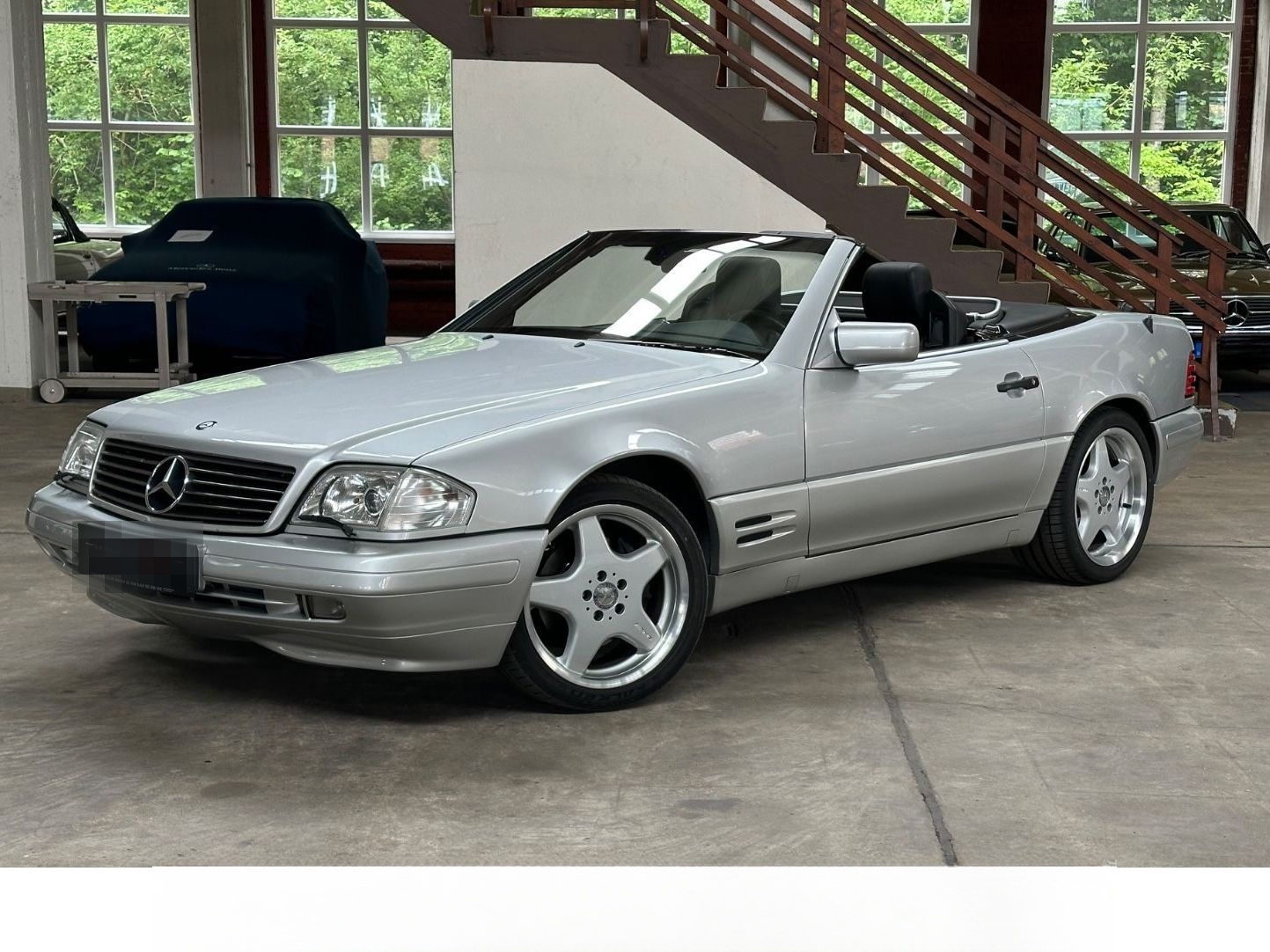 Mercedes-Benz SL500 R129 PANORAMA GLASDACH AMG18" ADS 245 BRD foto 7