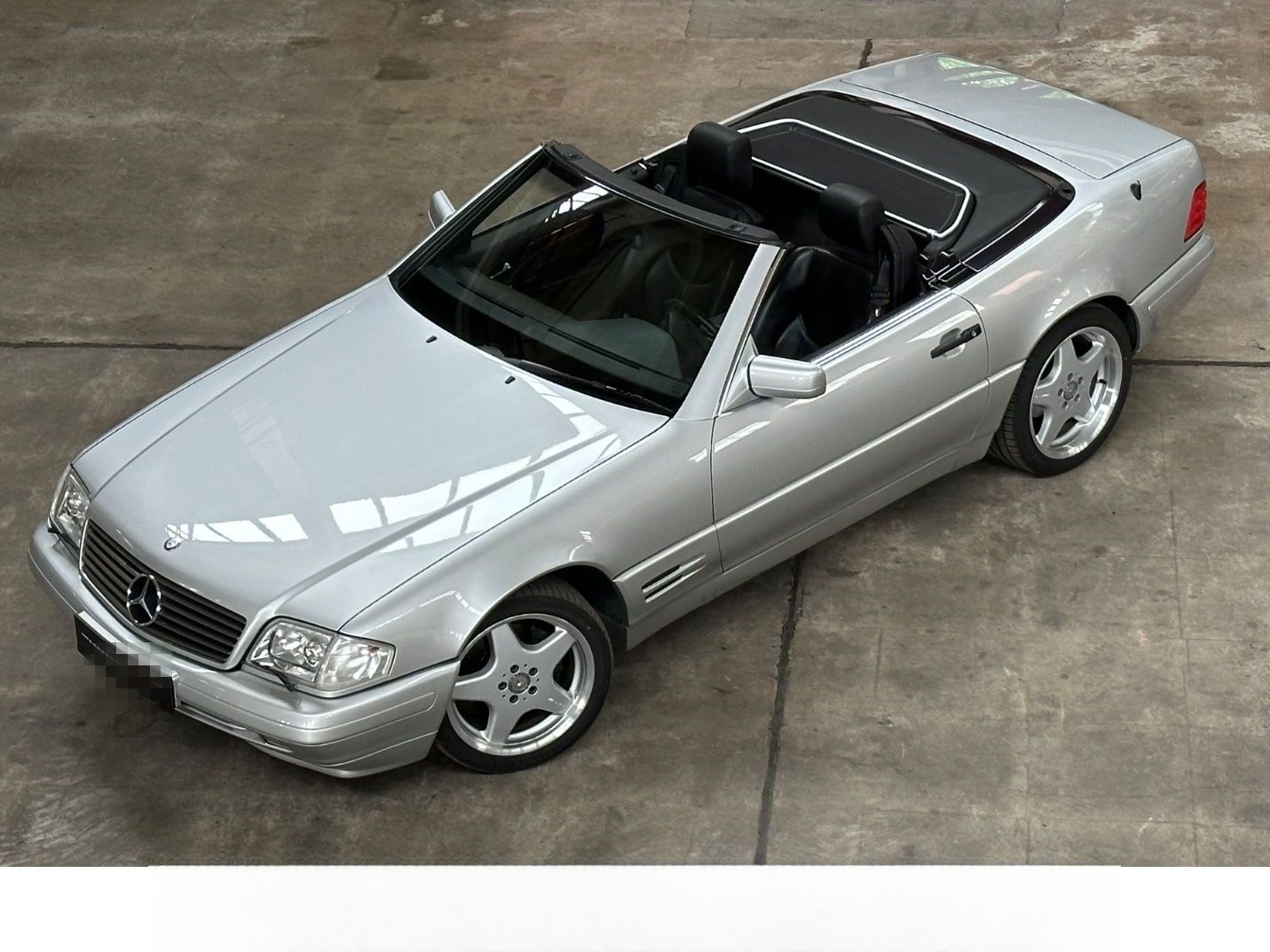 Mercedes-Benz SL500 R129 PANORAMA GLASDACH AMG18" ADS 245 BRD foto 8