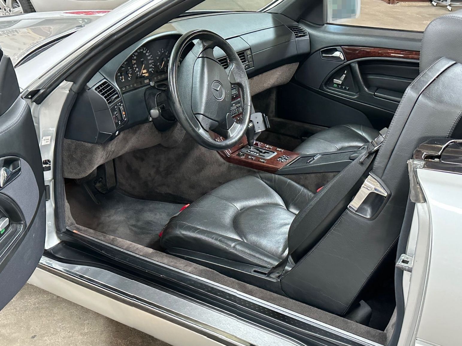 Mercedes-Benz SL500 R129 PANORAMA GLASDACH AMG18" ADS 245 BRD foto 10