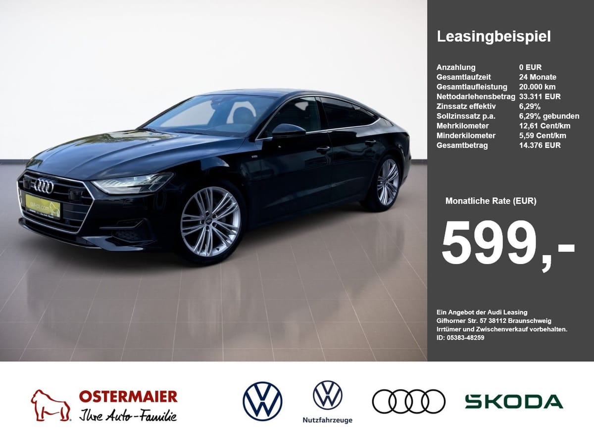 Audi A7 Sportback 50TDI 286PS QUATTRO PANO.MATRIX.KAM