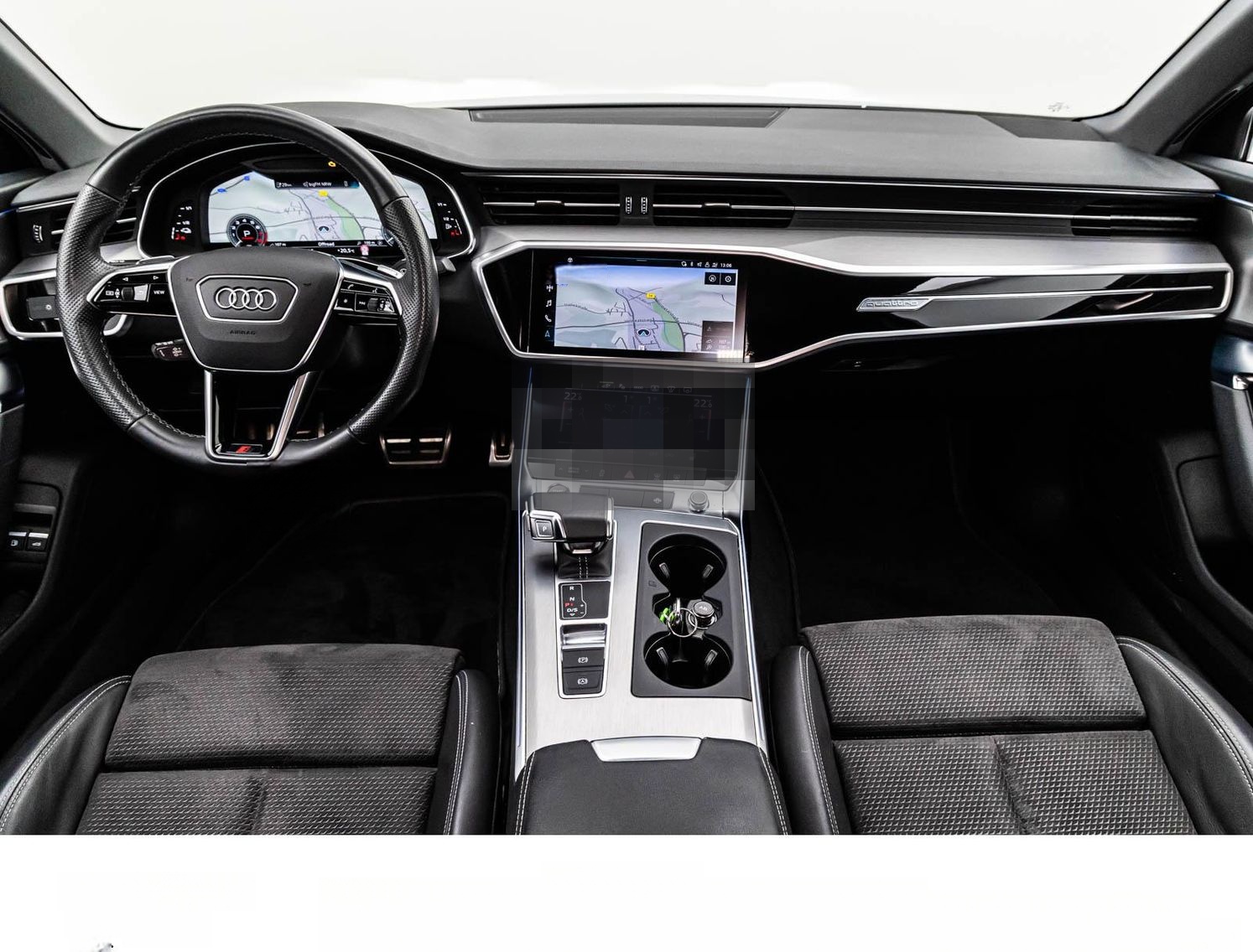 Audi A6 LIMOUSINE 55TFSie Q BLACK S-LINE/ACC/HuD/B&O foto 19