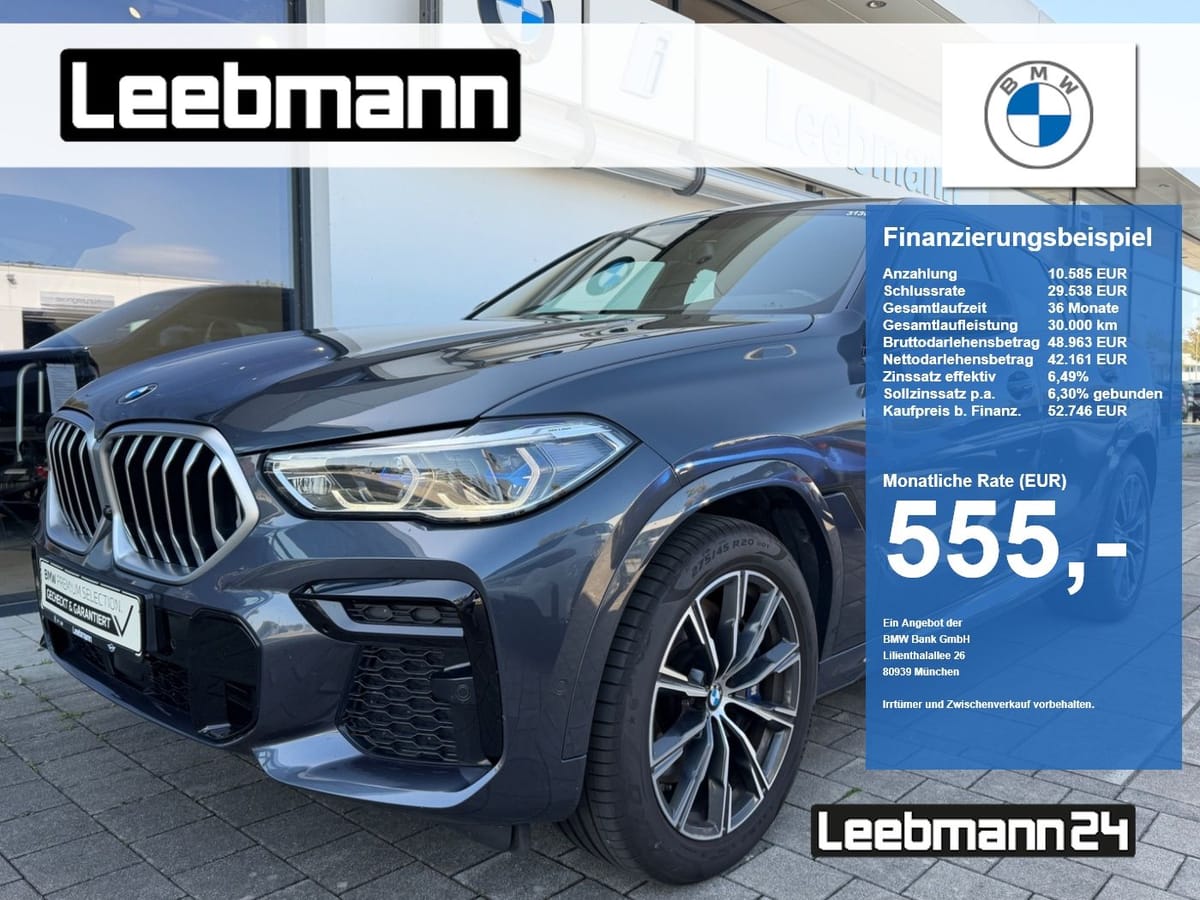 BMW X6 xDrive40d M-Sport HUD/LASER 2 JAHRE GARANTIE