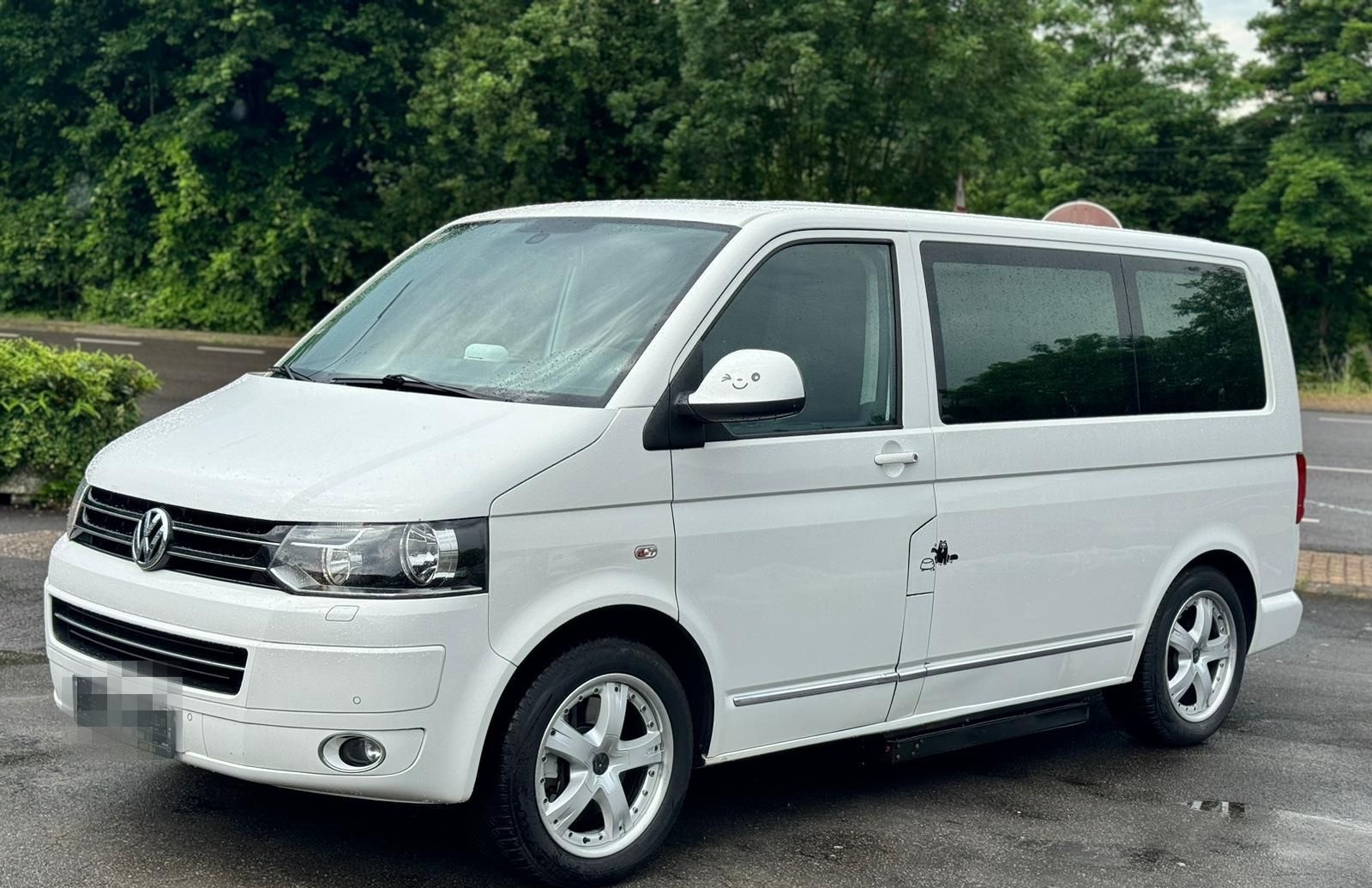 Volkswagen T5 Caravelle behindertengerecht *Rampe* foto 3