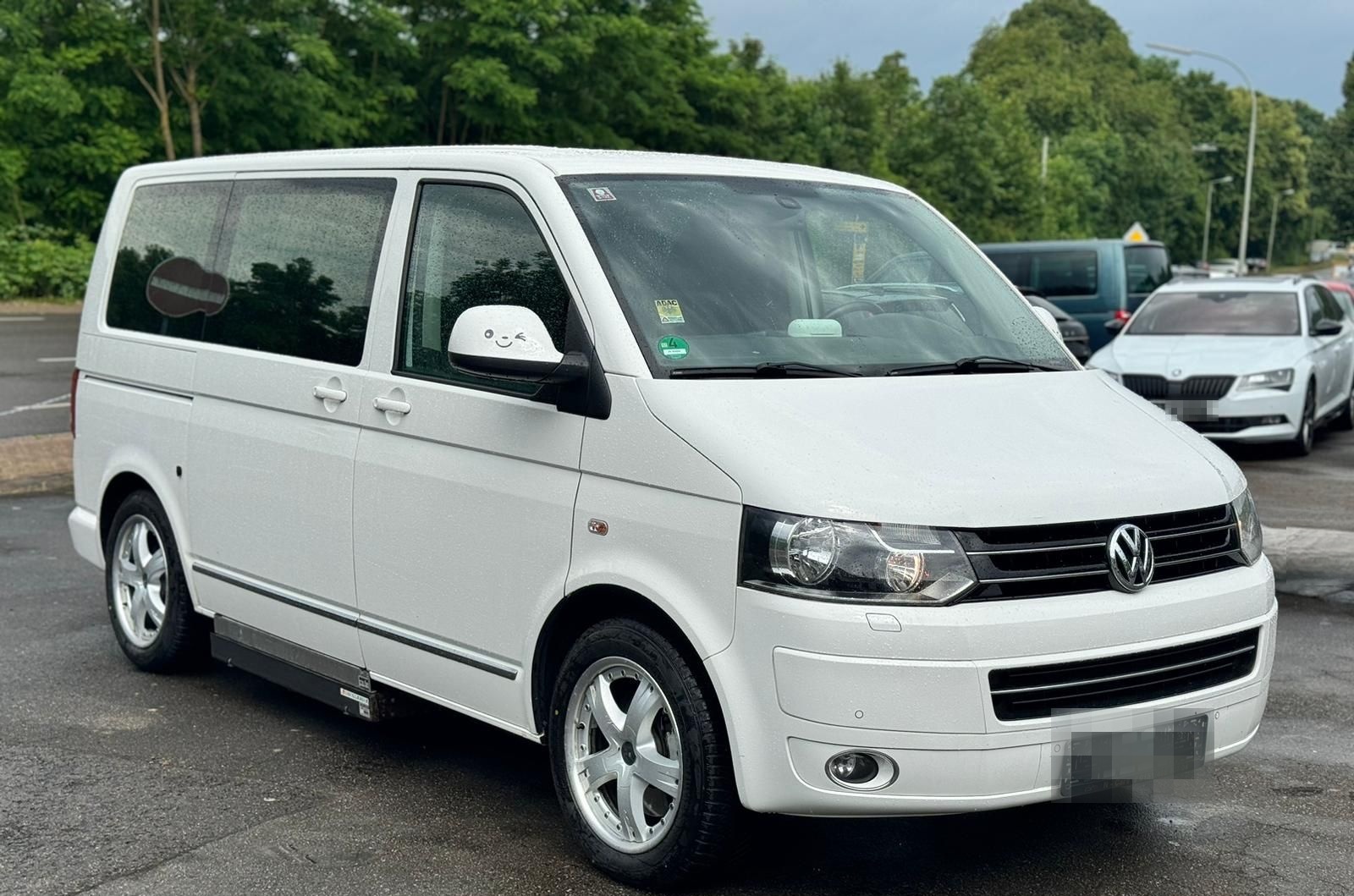 Volkswagen T5 Caravelle behindertengerecht *Rampe* foto 4
