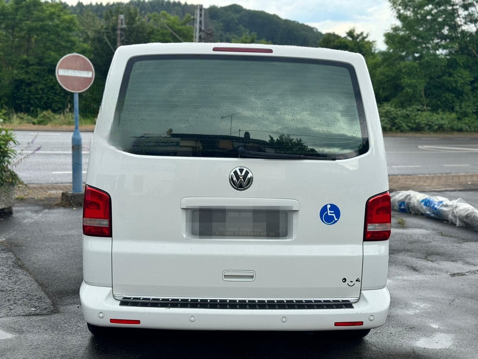 Volkswagen T5 Caravelle behindertengerecht *Rampe* foto 9