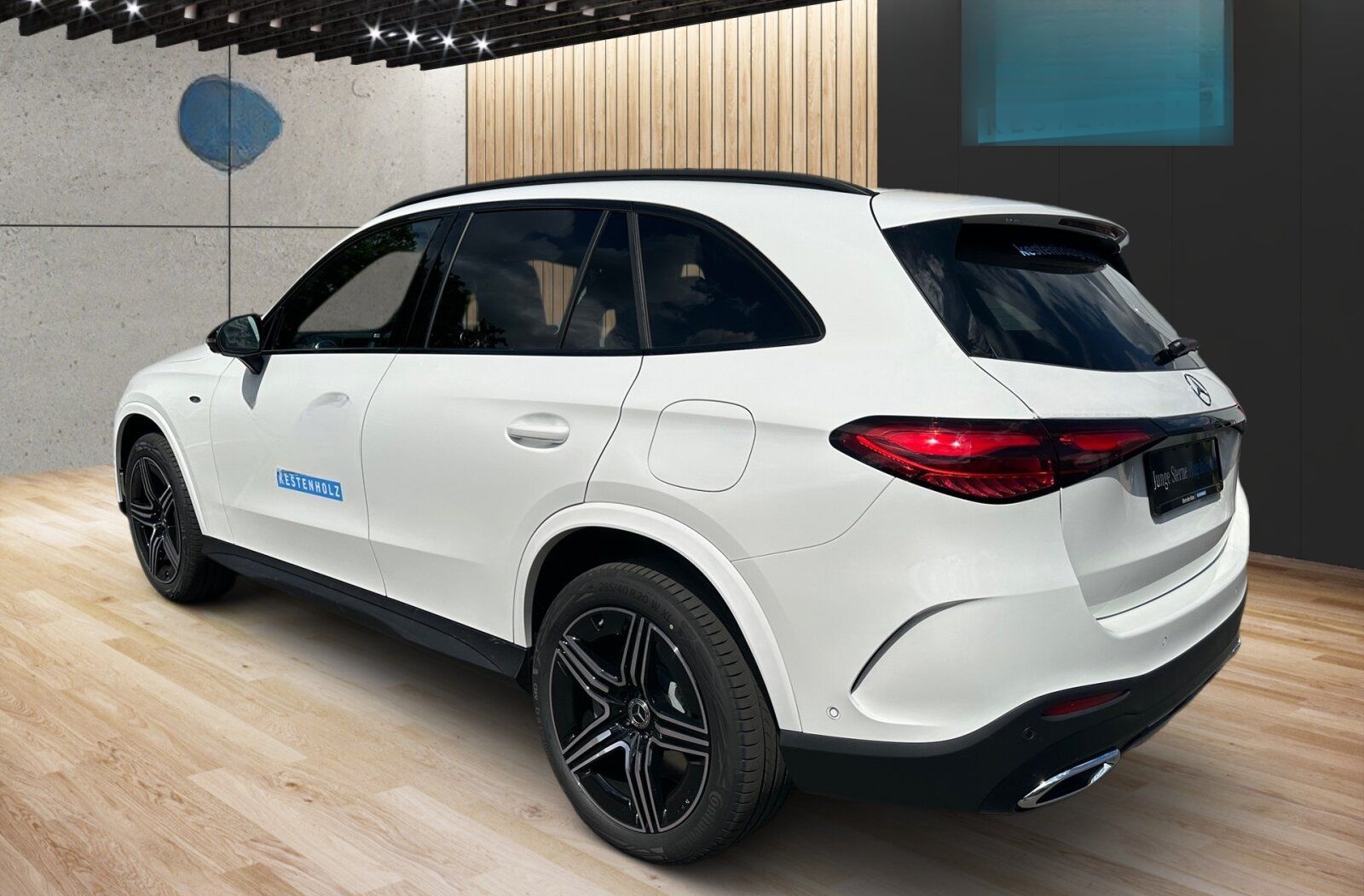 Mercedes-Benz GLC 300 de 4M AMG°LEDER°AHK°360°PANO°KEYL° foto 4
