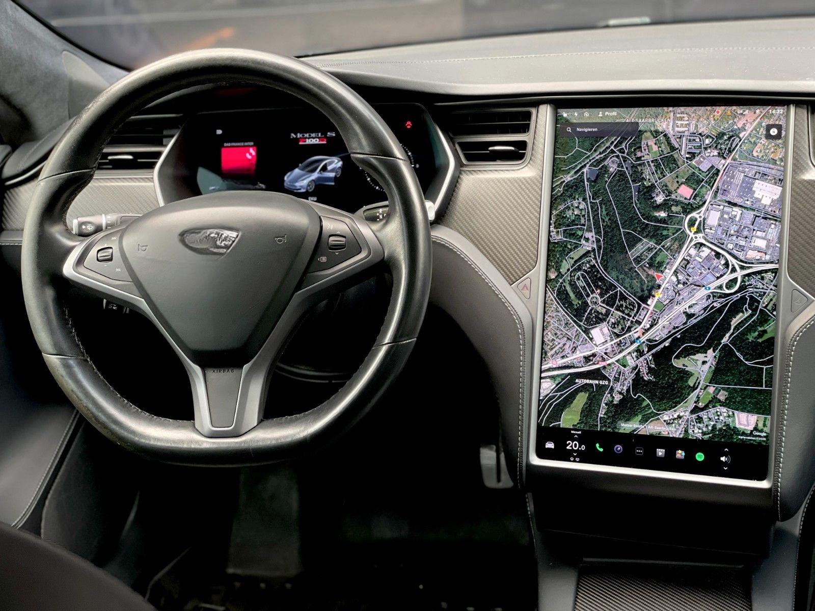 Tesla Model S Performance 100D Panorama 21 Zoll foto 19