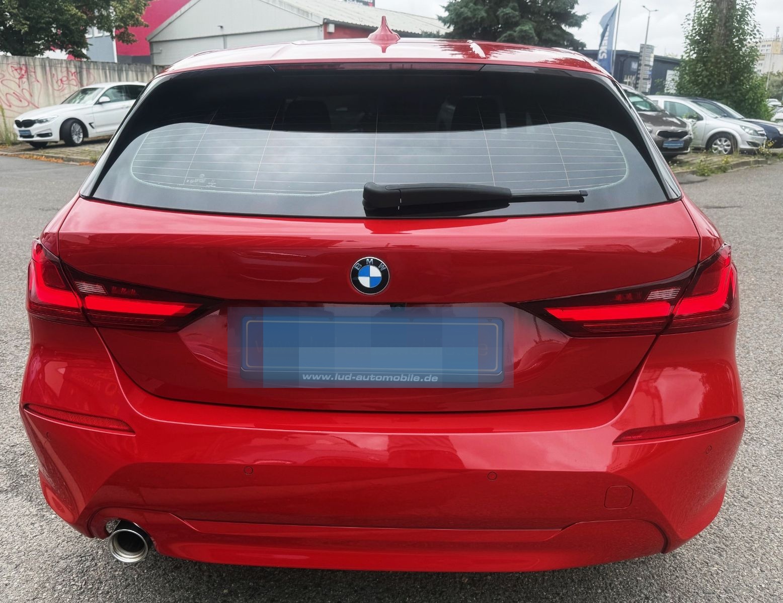BMW 118 i    LED, Rückfahrkamera,CarPlay,Rot METALLI foto 4