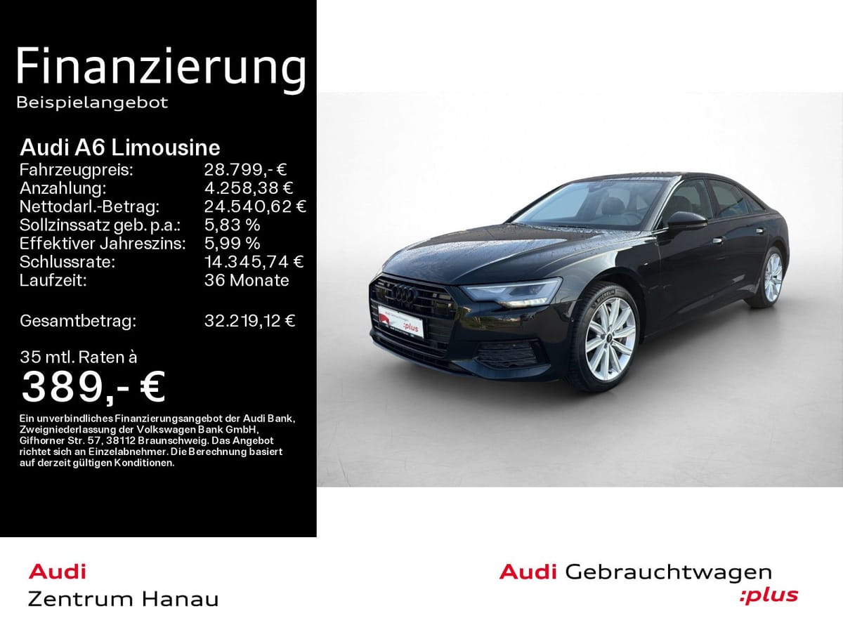 Audi A6 Limousine 50 TFSI e QUATTRO DESIGN LED NAVI