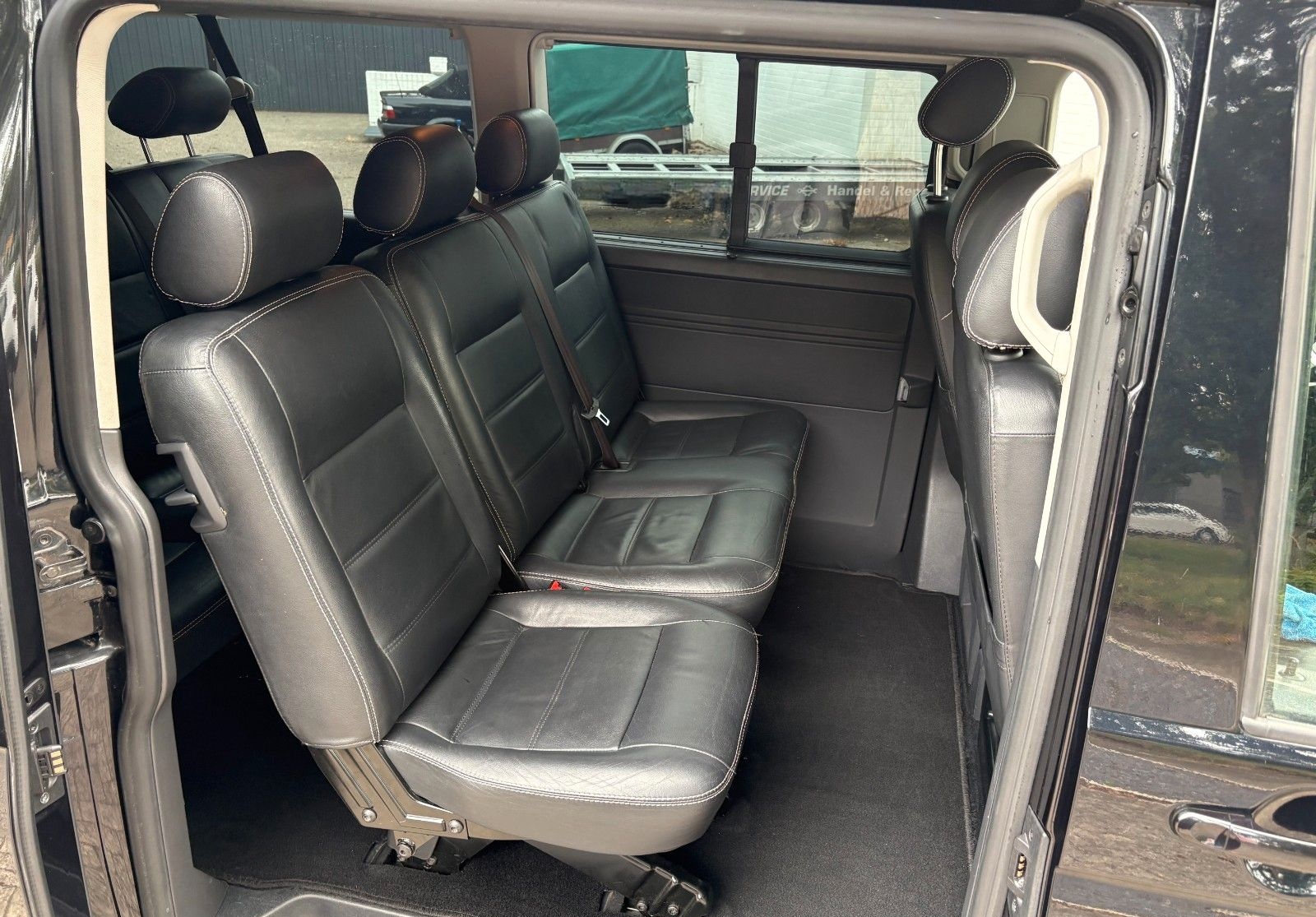 Volkswagen T5 Caravelle Comfortline Lang 9 Sitzer/Leder foto 7