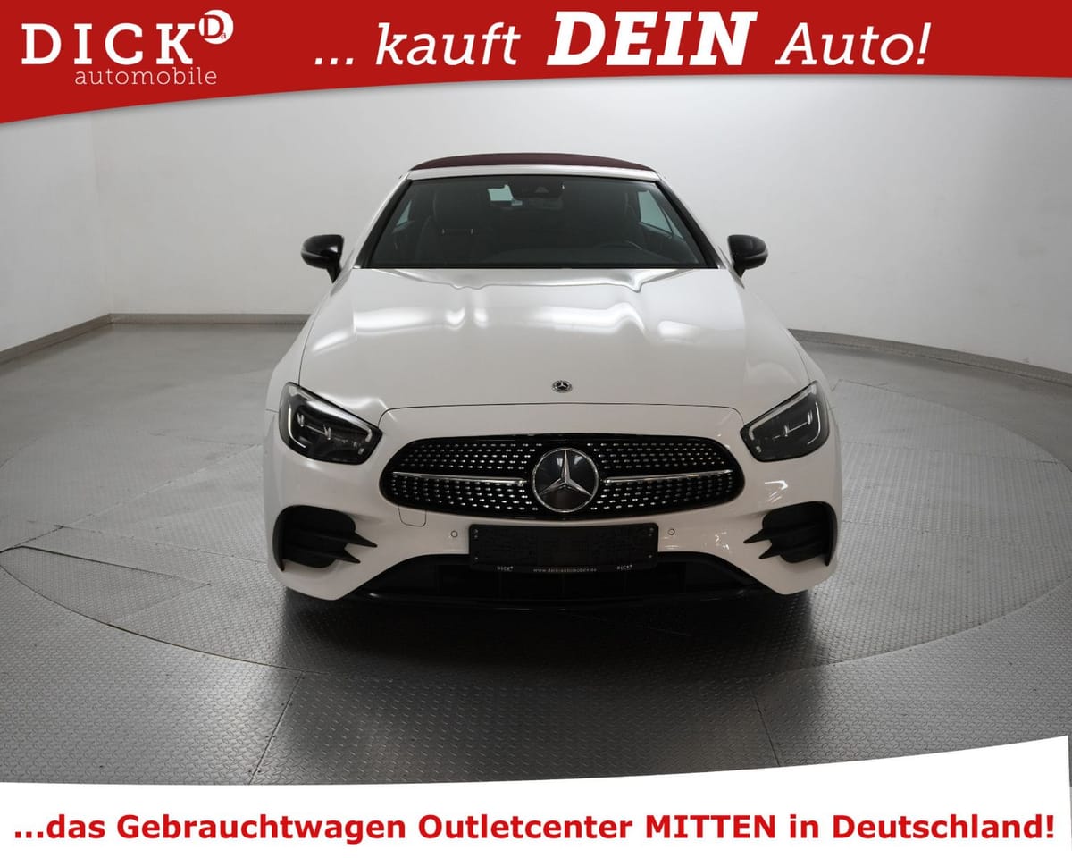 Mercedes-Benz E220d Cabrio 2X AMG NIGHT WIDESC STNDHZ BURM 20 foto 3