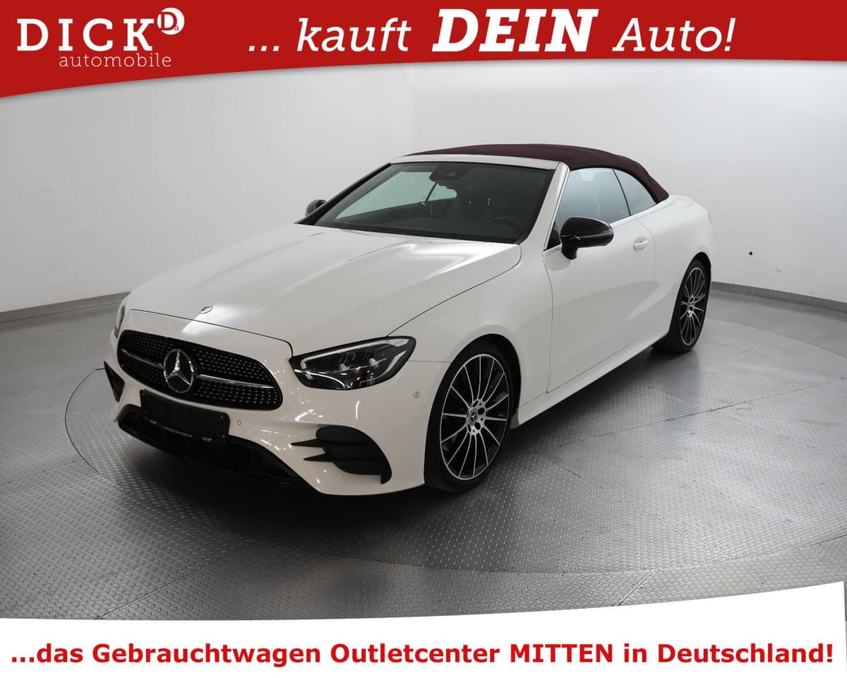 Mercedes-Benz E220d Cabrio 2X AMG NIGHT WIDESC STNDHZ BURM 20 foto 4