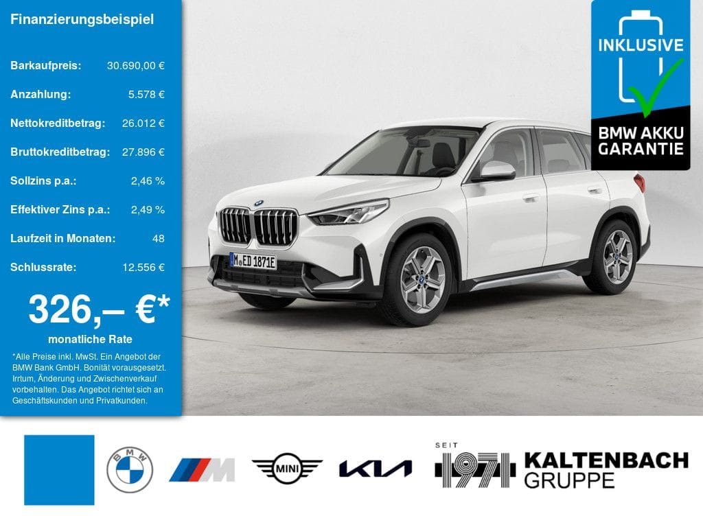 BMW iX1 xDrive30 xLine AHK LED NAVI KAMERA SHZ PDC