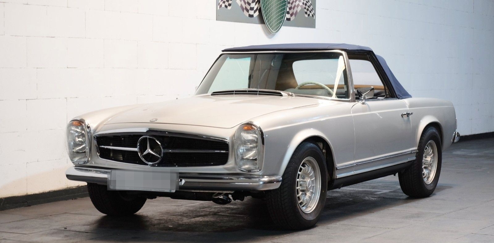 Mercedes-Benz 280 SL Pagode Automatik Einzelstück & Spaßfaktor foto 17