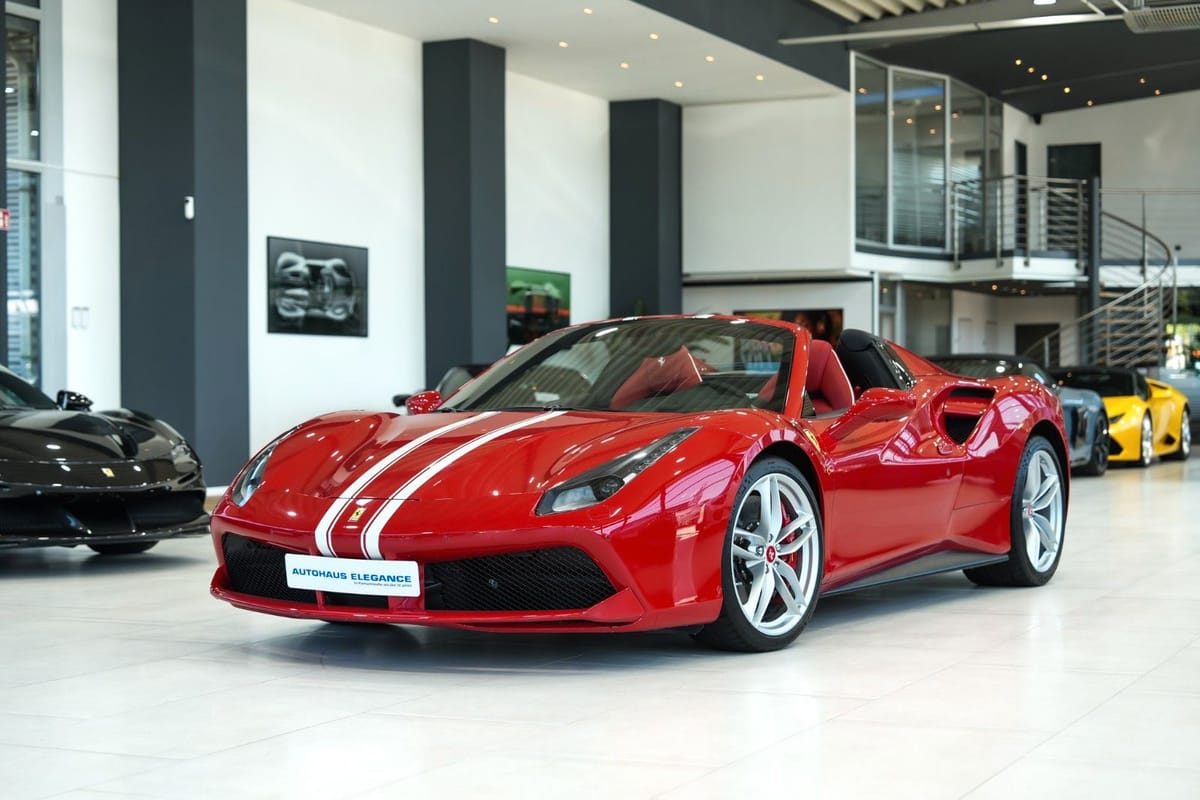 Ferrari 488 Spider*TAILOR-MADE*DAYTONA-SEAT*JBL*LIFT*1HD