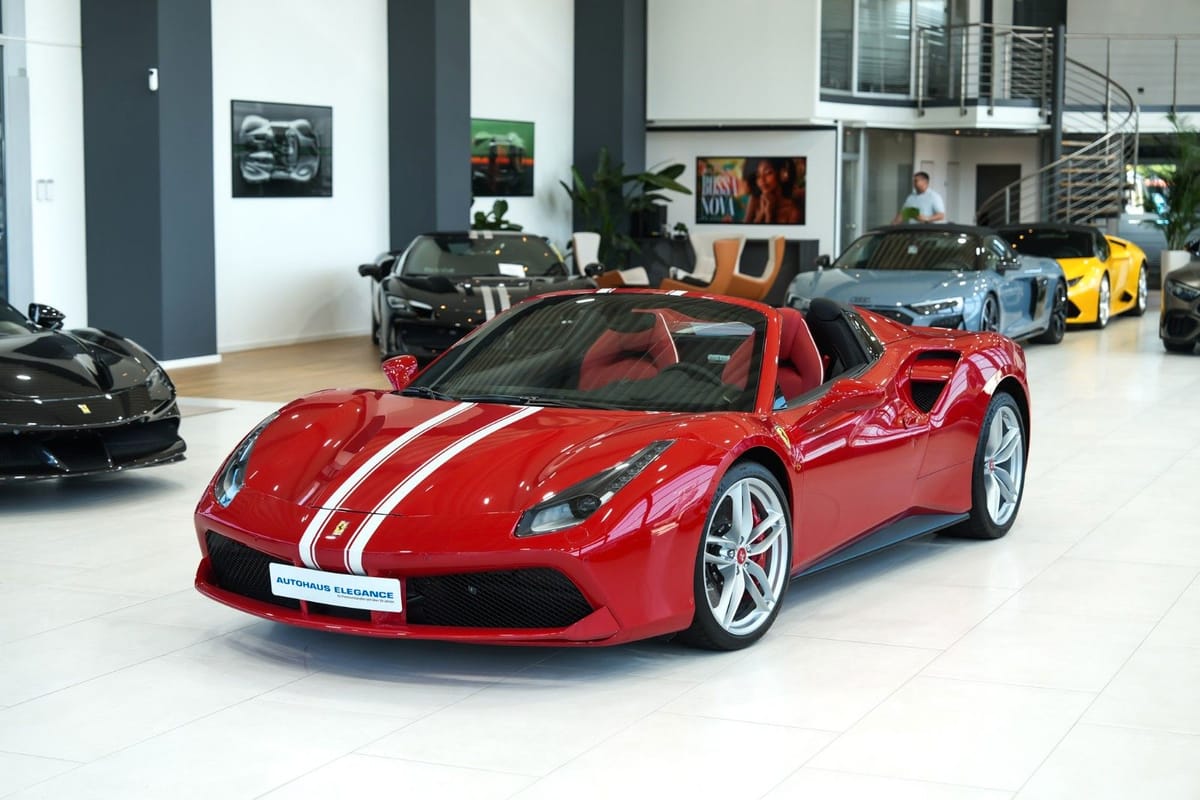 Ferrari 488 Spider*TAILOR-MADE*DAYTONA-SEAT*JBL*LIFT*1HD foto 7