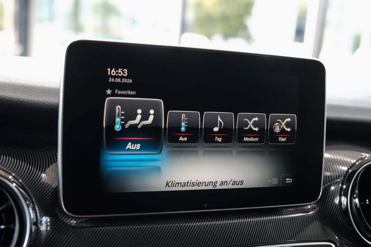 Mercedes-Benz V 250d lang 7-SITZE KAMERA NAVI LM 17 AHK LED foto 22