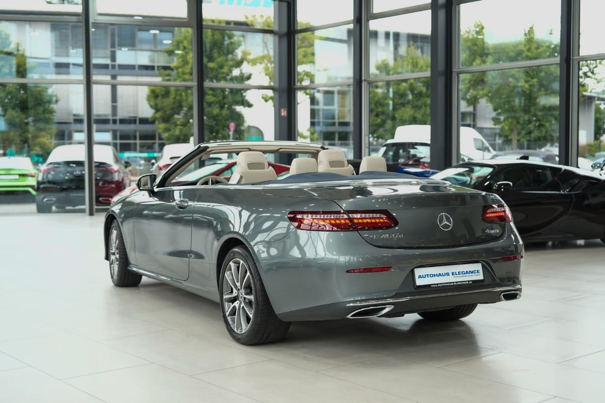 Mercedes-Benz E 400 d Cabrio 4Matic AVANTGARDE MULTIBEAM 360°K foto 3