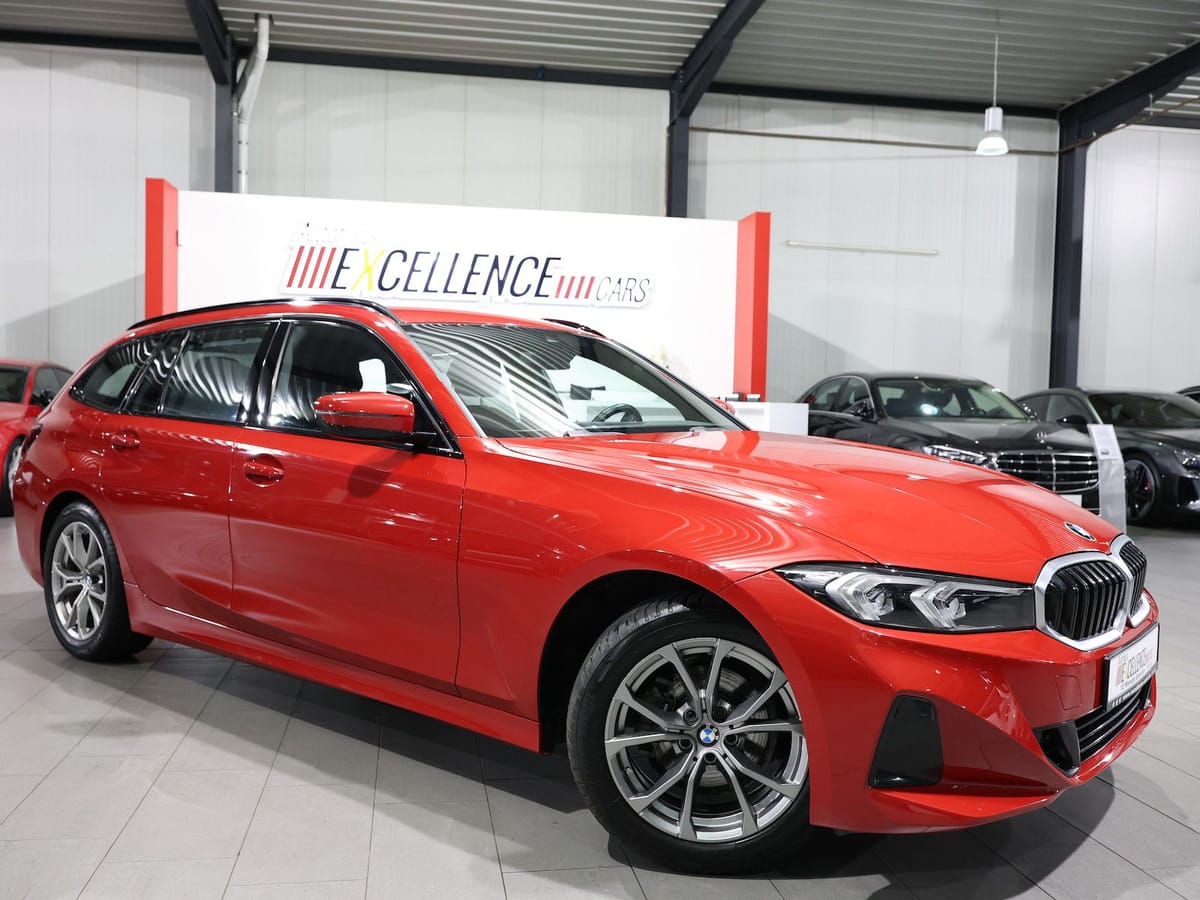 BMW 318d Touring SHADOW SPORT MELBOURNEROT-METALLIC foto 3
