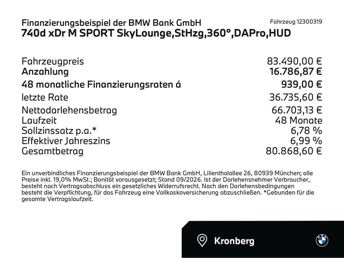 BMW 740d xDr M SPORT SkyLounge,StHzg,360°,DAPro,HUD foto 2