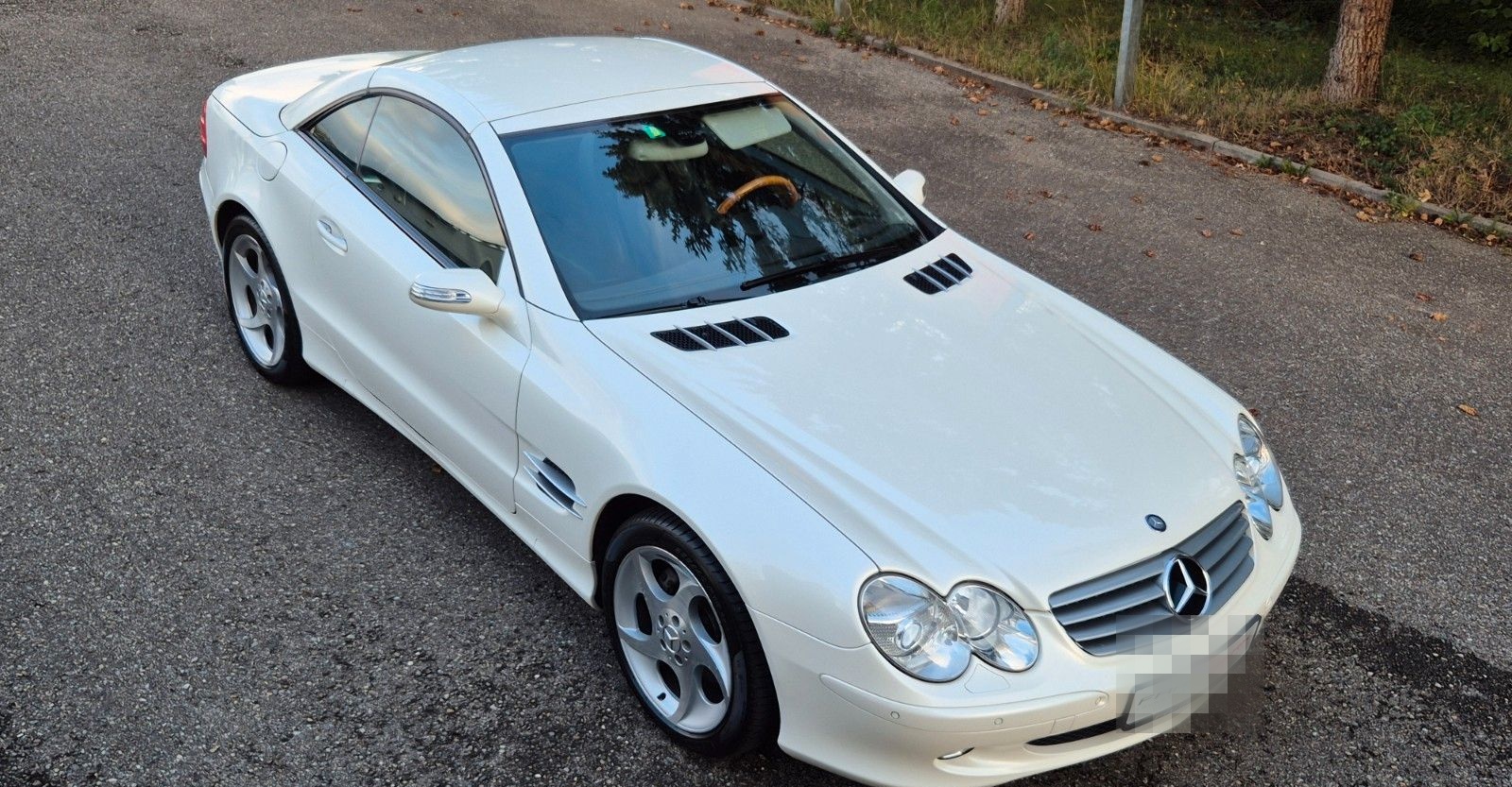 Mercedes-Benz SL500 7G Designo Weißmet. www.fahrwerk-cars.de foto 4