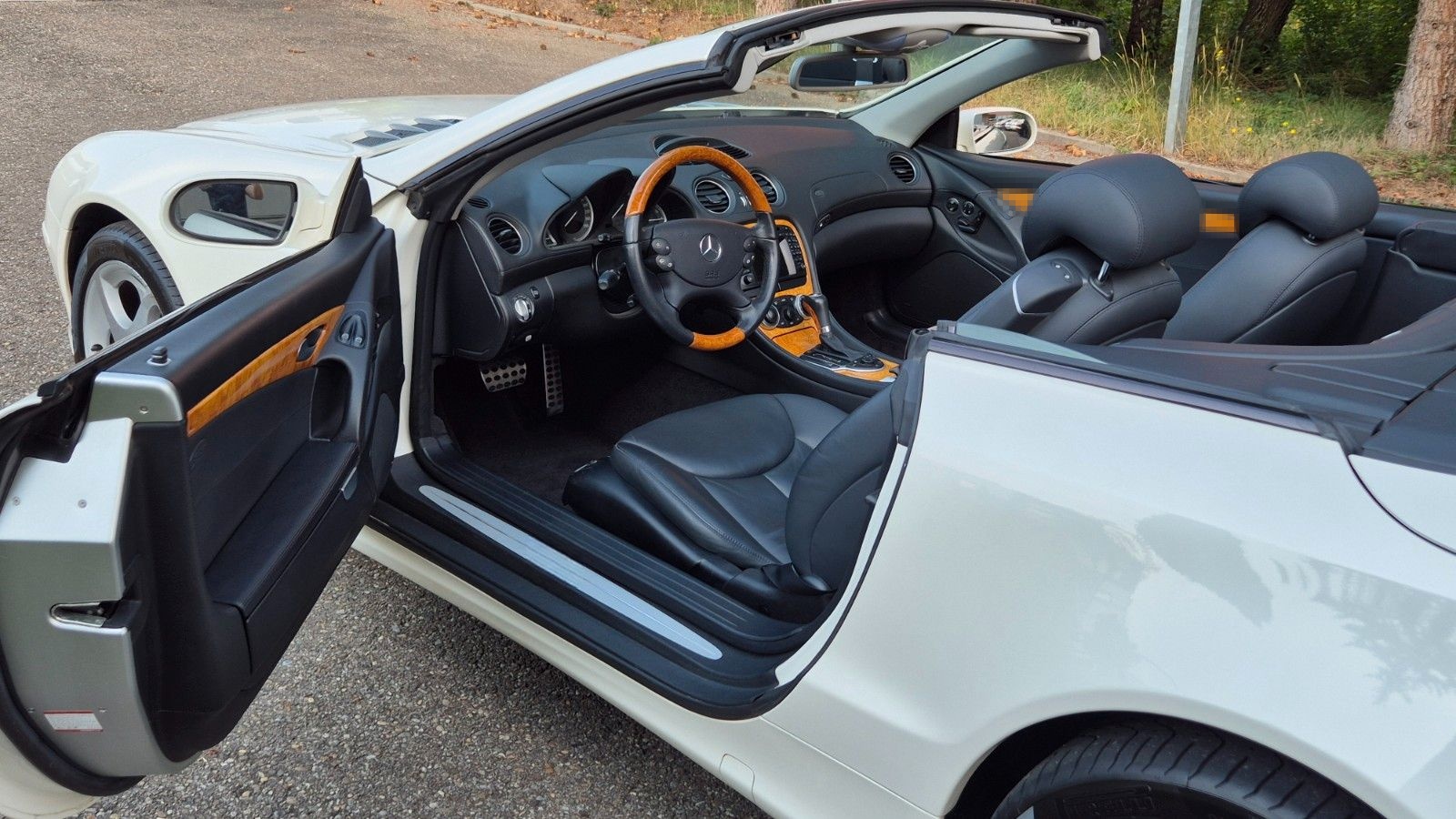 Mercedes-Benz SL500 7G Designo Weißmet. www.fahrwerk-cars.de foto 9