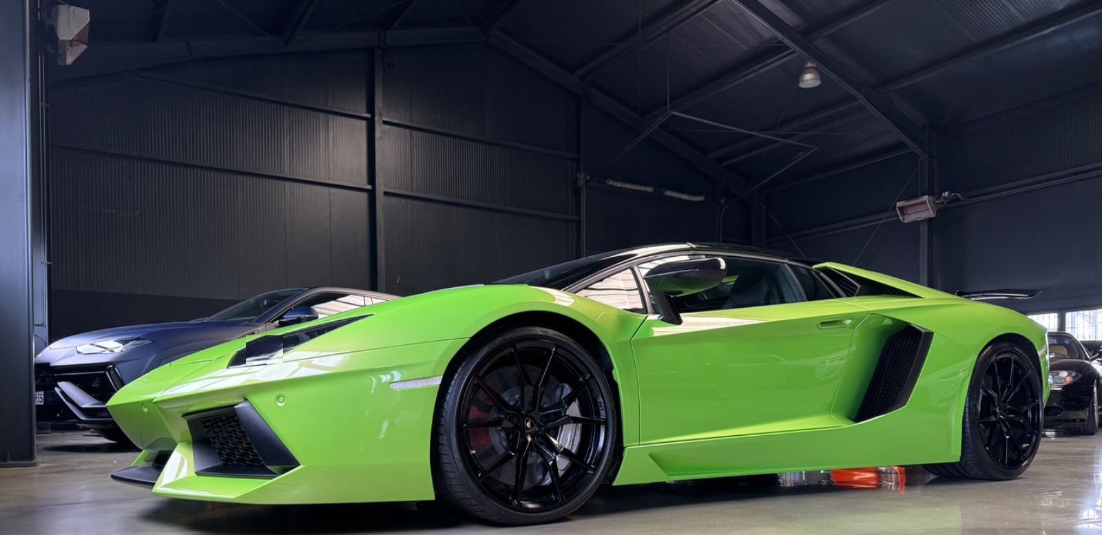 Lamborghini Aventador LP 700-4 Roadster VERDE ITHACA GRÜN foto 25