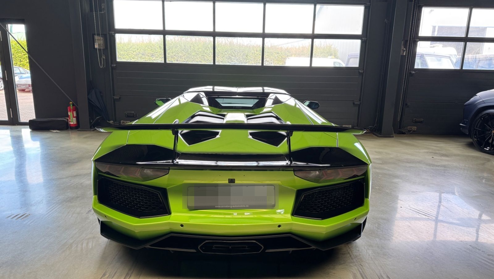 Lamborghini Aventador LP 700-4 Roadster VERDE ITHACA GRÜN foto 5