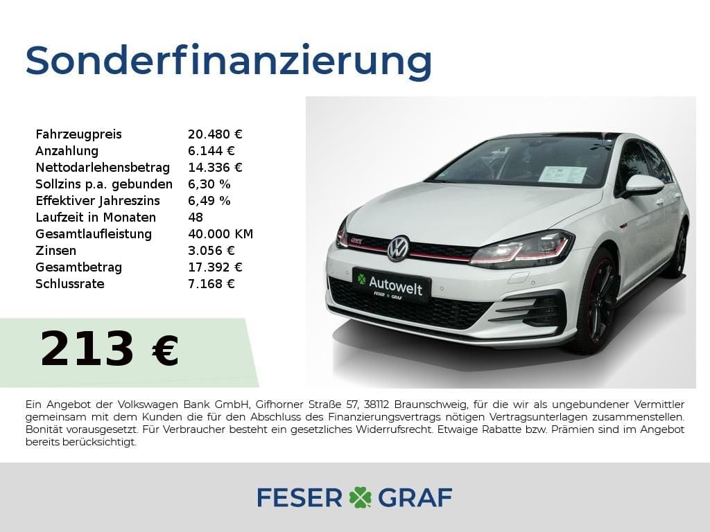 Volkswagen Golf 2.0 TSI GTI Performance LED ACC PANO KESSY