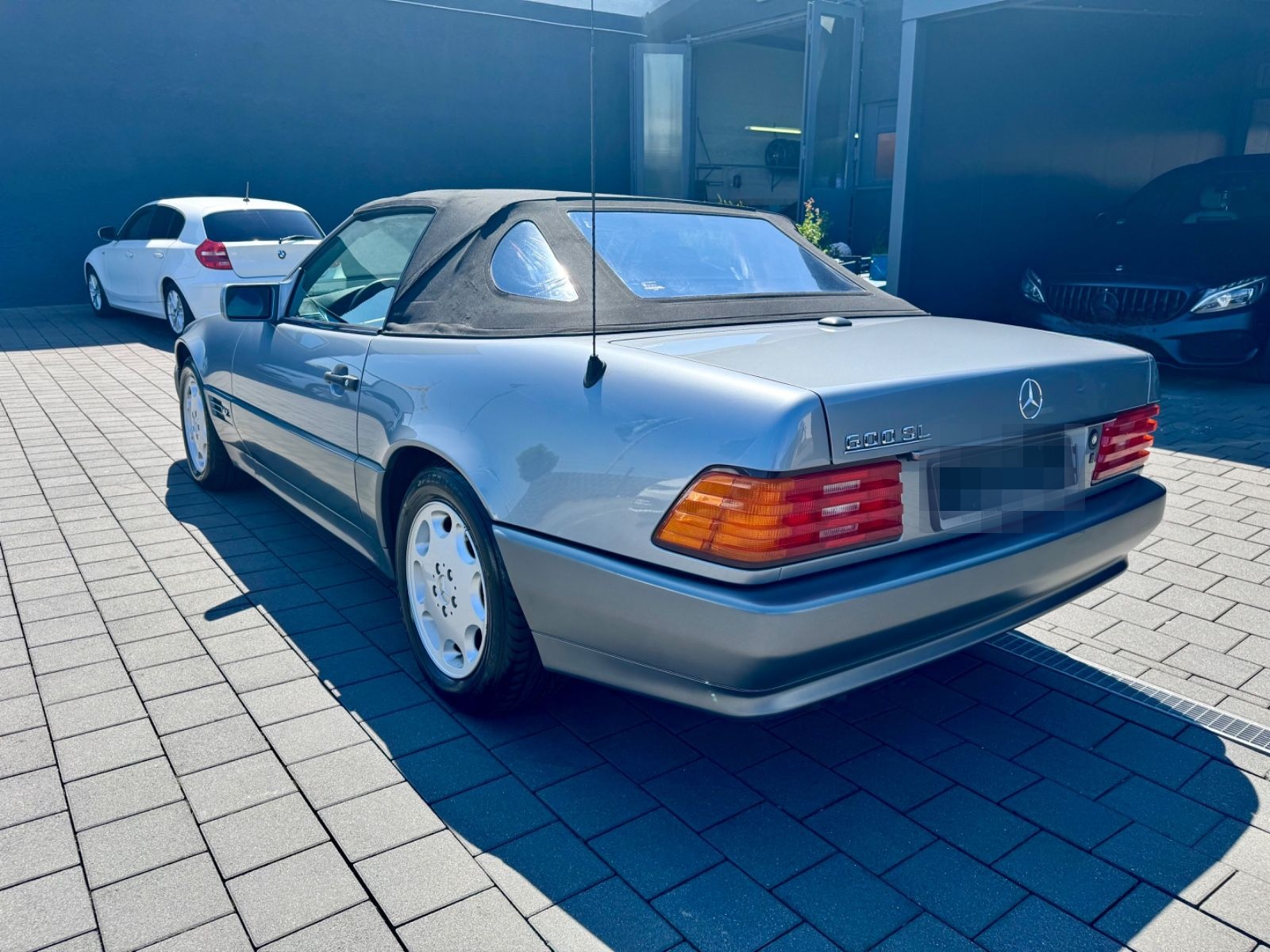 Mercedes-Benz SL 600 TOP GEPFLEGT!!! Deutsches Fahrzeug-1 Hd. foto 3