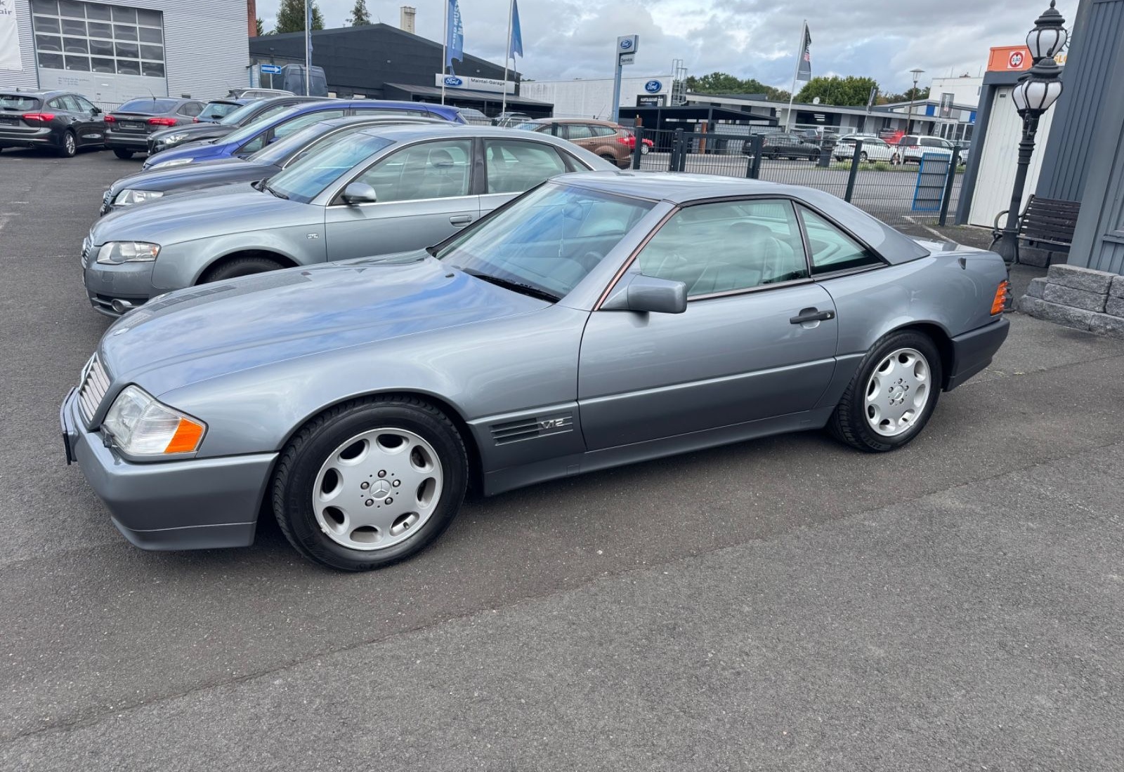 Mercedes-Benz SL 600 TOP GEPFLEGT!!! Deutsches Fahrzeug-1 Hd. foto 4