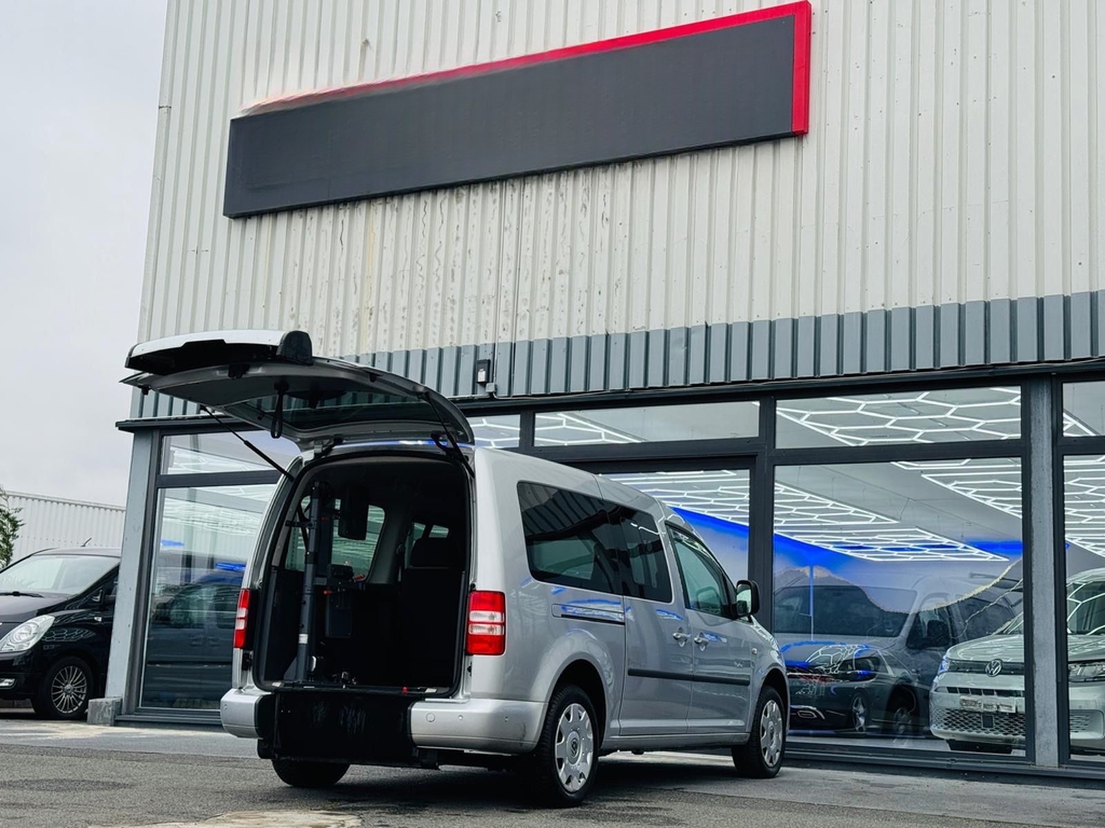 Volkswagen Caddy Maxi-Jako-Behindertengerecht-Rampe foto 11