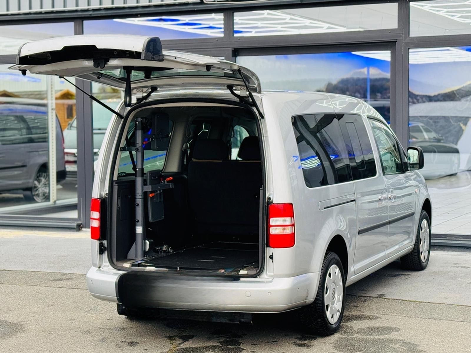 Volkswagen Caddy Maxi-Jako-Behindertengerecht-Rampe foto 12