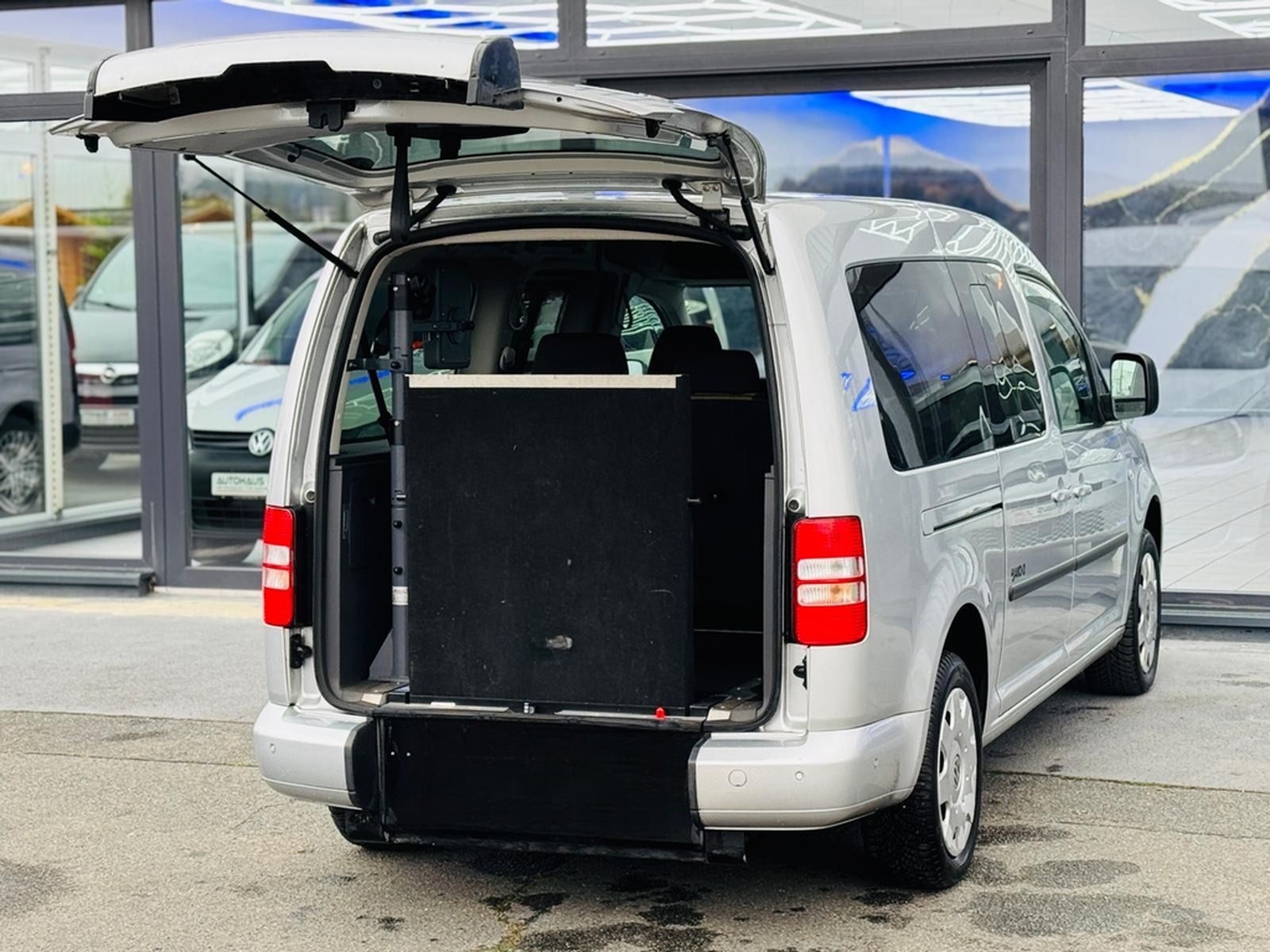 Volkswagen Caddy Maxi-Jako-Behindertengerecht-Rampe foto 15