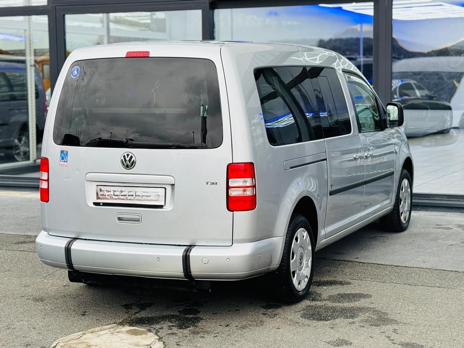 Volkswagen Caddy Maxi-Jako-Behindertengerecht-Rampe foto 6